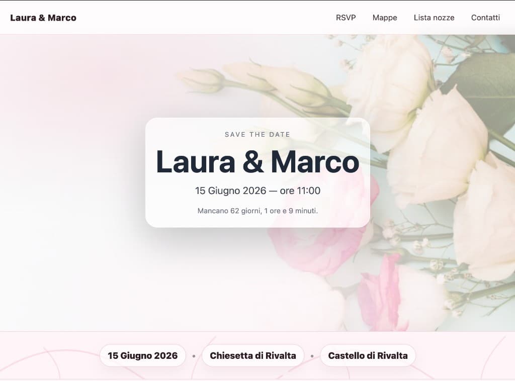 Wedding – Elegant minimal